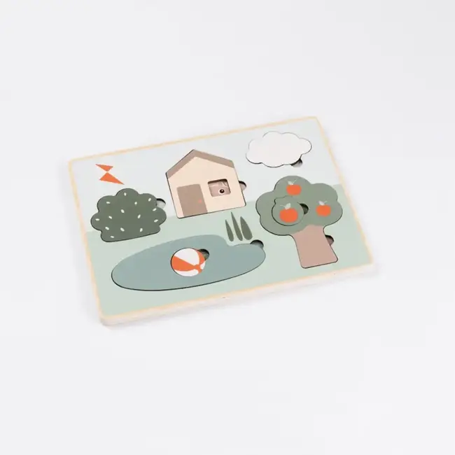 Houten laagjes puzzel Deer friends