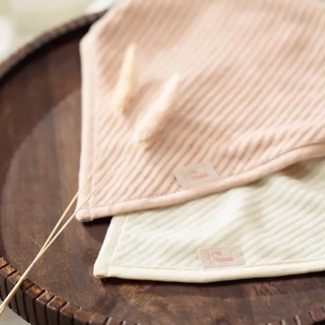 Slab Bandana Velvet Rib Wild Rose/Ivory (2pack)