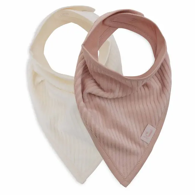 Slab Bandana Velvet Rib Wild Rose/Ivory (2pack)