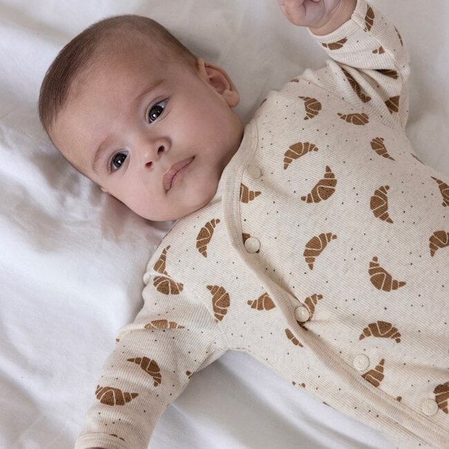 Set Boxpakje Met Muts Offwhite melange