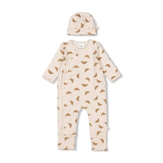 Feetje Set Boxpakje Met Muts Offwhite melange