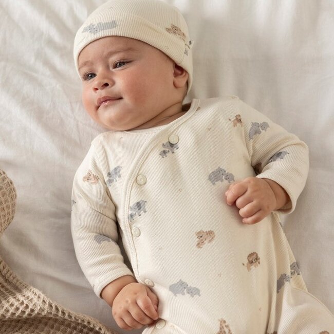 Set Boxpakje Met Muts Offwhite