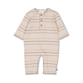 Feetje Pak Streep Howdy Taupe Melange