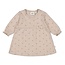 Jurk Rib Aop Morning Sun Taupe Melange