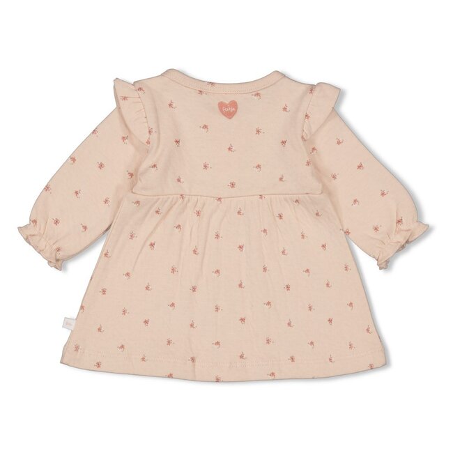 Jurk Aop Morning Sun Lichtroze