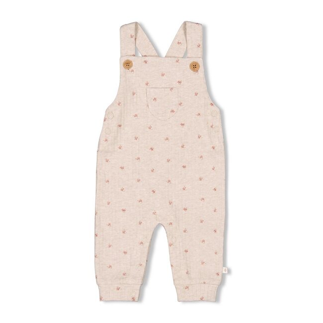 Tuinbroek Rib Aop Morning Sun Taupe Melange