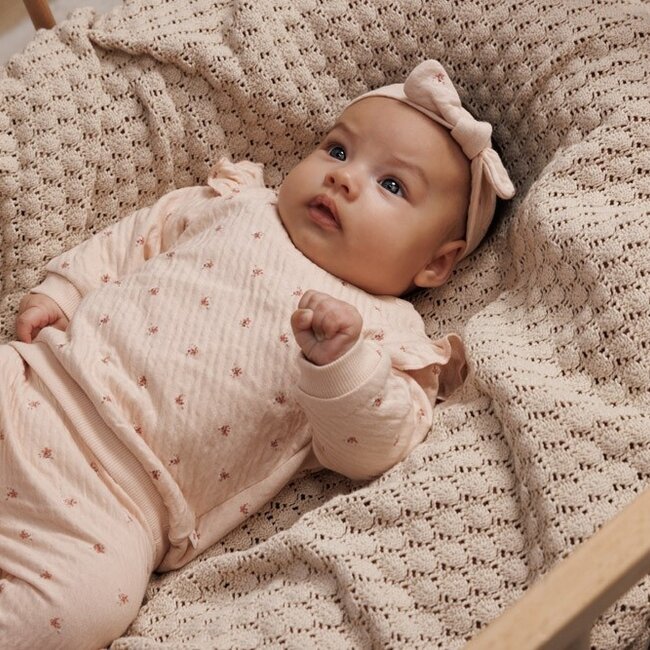 Broek Aop Morning Sun Lichtroze