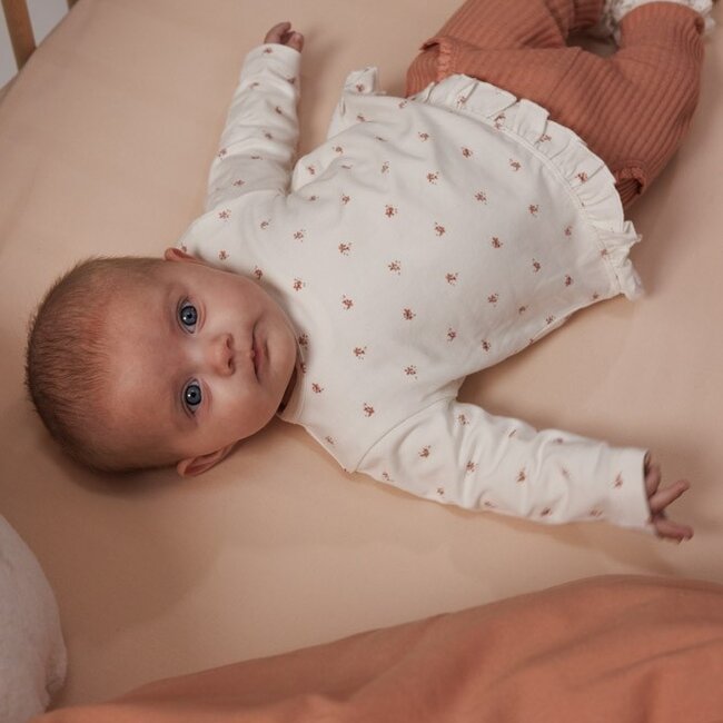 Broek Ajour Rib Morning Sun Roze