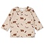 Longsleeve Aop Wild World Taupe Melange