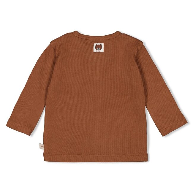 Longsleeve Rib Wild World Bruin