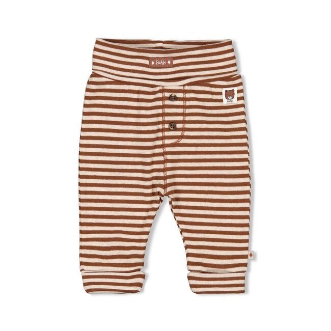 Broek Streep Wild World Bruin