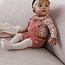 Romper Rib Aop Woodland Bloom Offwhite