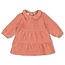 Jurk Velours Rib Woodland Bloom Mauve
