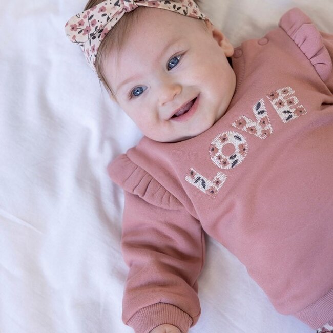 Sweater Woodland Bloom Mauve