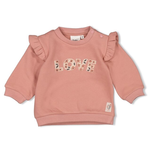 Sweater Woodland Bloom Mauve