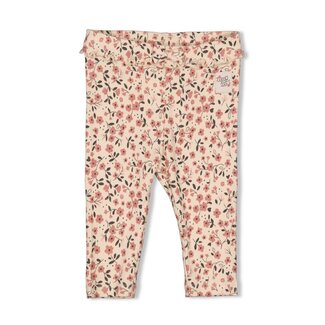Feetje Legging Rib Aop Woodland Bloom Offwhite