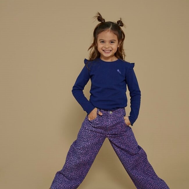 Longsleeve Rib Wild Soul Indigo