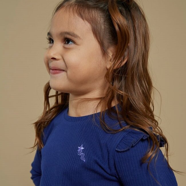 Longsleeve Rib Wild Soul Indigo