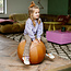 Broek Flared Animal Latte Sand