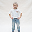Jeans Mom Fit Heart Pocket Medium Denim