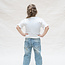 Jeans Mom Fit Heart Pocket Medium Denim
