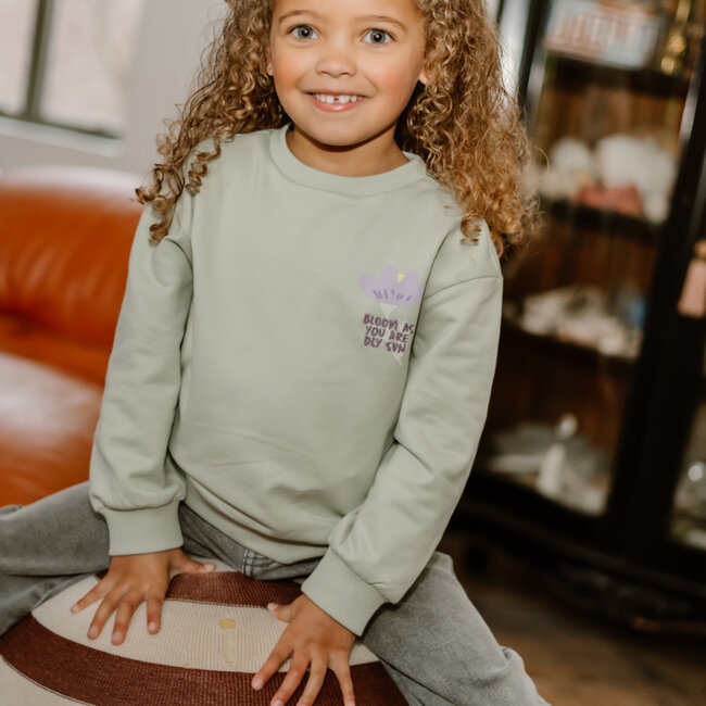 Sweater Backprint Cool Mint