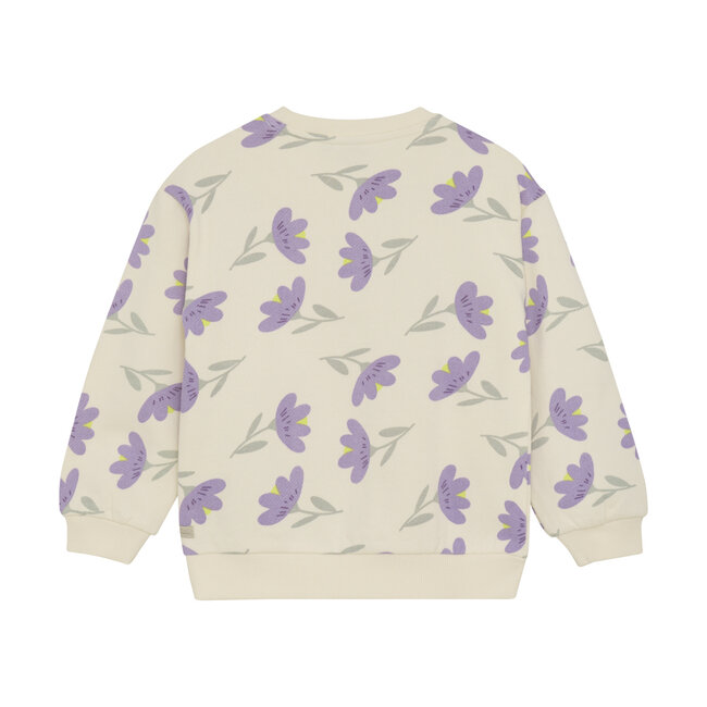 Sweater Flowers Off White