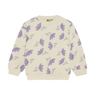 Daily7 Sweater Flowers Off White