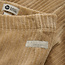 Broek Flared Velvet Sand