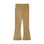 Broek Flared Velvet Sand