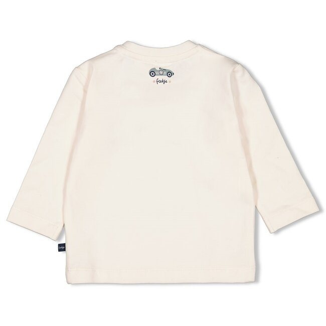 Longsleeve Let's Go! Offwhite