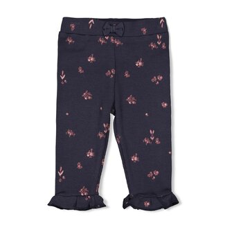 Feetje Legging Rib Aop Swanlake Marine