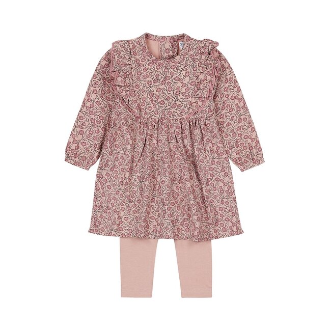 2-Delige Set Little Flower Light Mauve