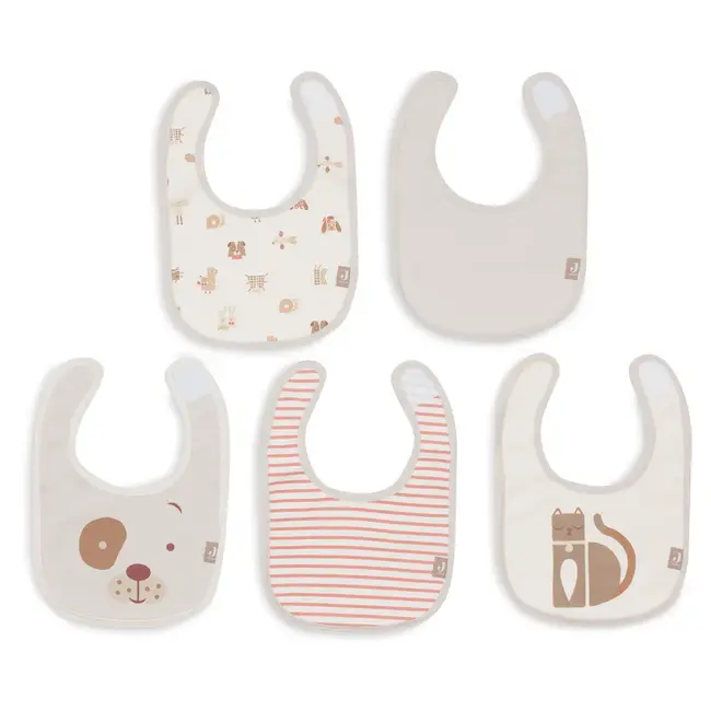 Slab Jersey Waterproof Animal Friends (5Pack)