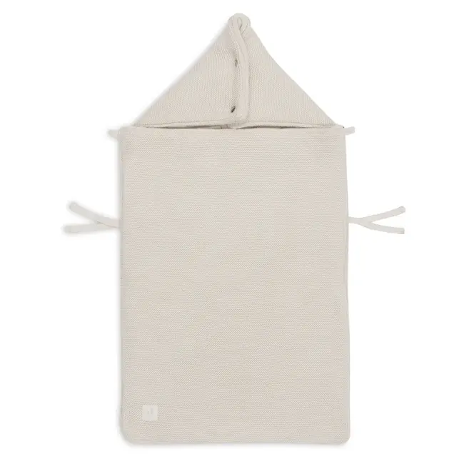 Voetenzak Groep 0+ 3/5 Punts Gordel Basic Knit Oatmeal