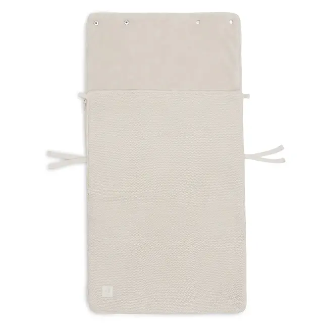 Voetenzak Groep 0+ 3/5 Punts Gordel Basic Knit Oatmeal