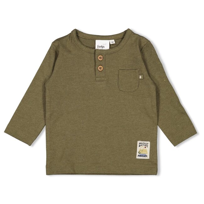 Longsleeve Mountain Army Melange