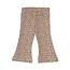 Flare Broek Aop Better Together Taupe Melange