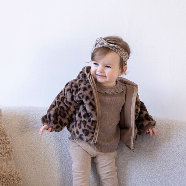 Teddy Jasje Met Capuchon Better Together Taupe