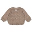 Sweater Aop Better Together Taupe Melange