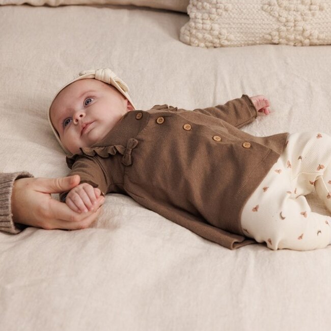 Legging Rib Aop Dancing In The Moonlight Offwhite