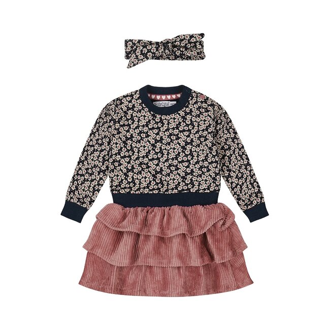 Jurk Met Haarband Amour Navy