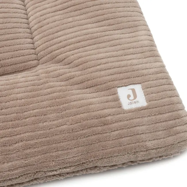 Boxkleed 75x95cm Cloudy Rib Milky Coffee