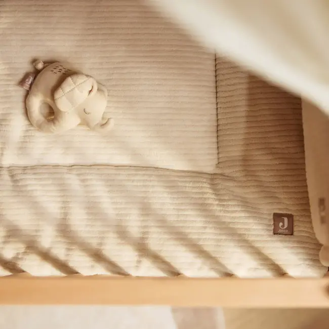 Boxkleed 75x95cm Cloudy Rib Oatmeal