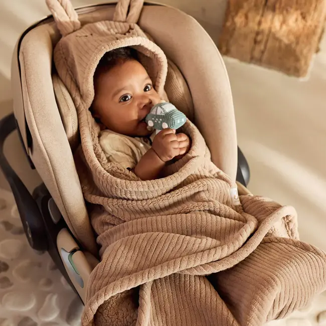 Wikkeldeken Bunny Cloudy Rib