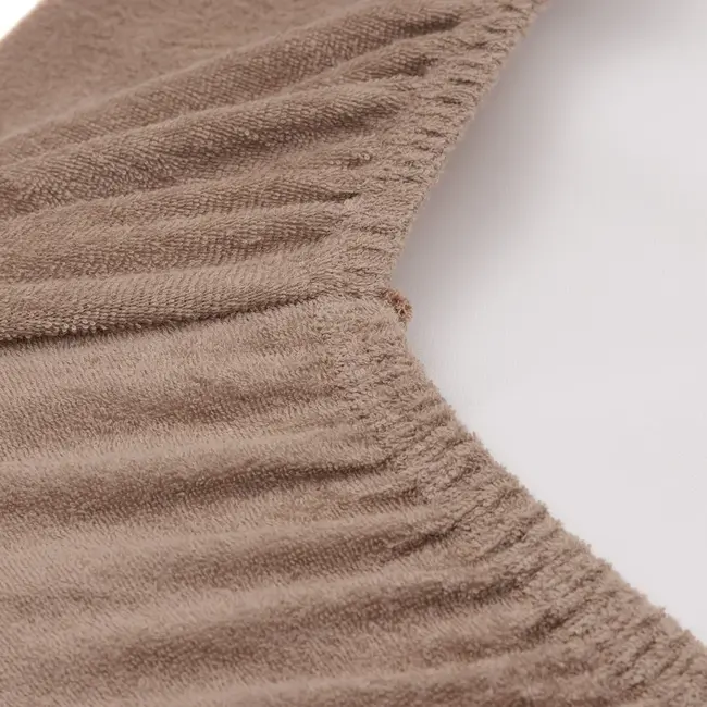 Aankleedkussenhoes Badstof 50x70cm Milky Coffee 2 Stuks