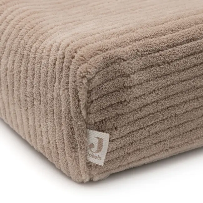 Aankleedkussenhoes 50x70cm Cloudy Rib Milky Coffee