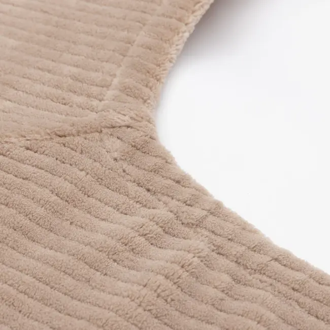 Aankleedkussenhoes 50x70cm Cloudy Rib Milky Coffee