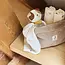 Etui Cloudy Rib Milky Coffee
