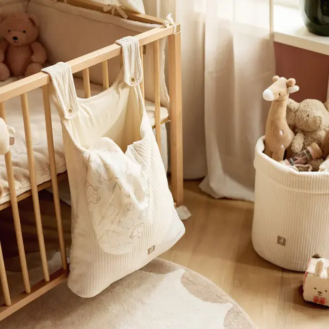 Boxopbergzak Cloudy Rib Oatmeal